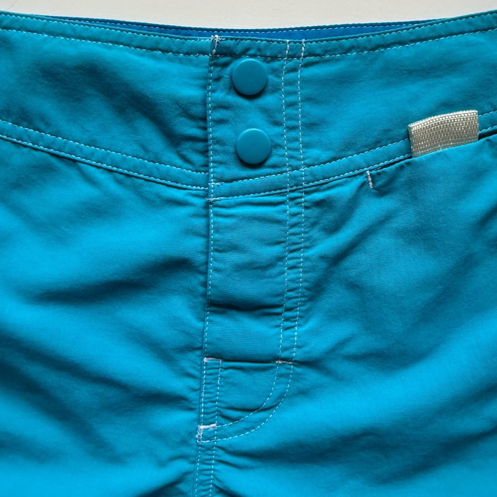 L.L.Bean Womens Bright Blue Swim Board Shorts - Size 6 - Picture 3 of 12
